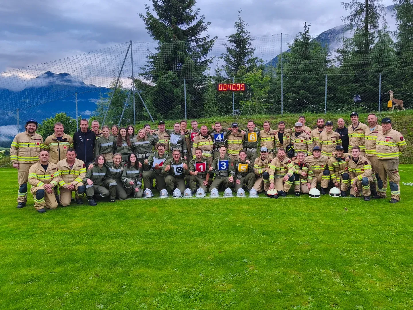 5 Gruppen erfolgreich beim Talbewerb Pitztal in Wald und Talsieg für die FF Wenns