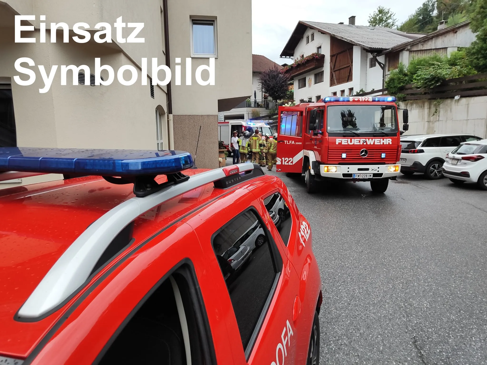 Brandmeldealarm örtlicher Gastbetrieb