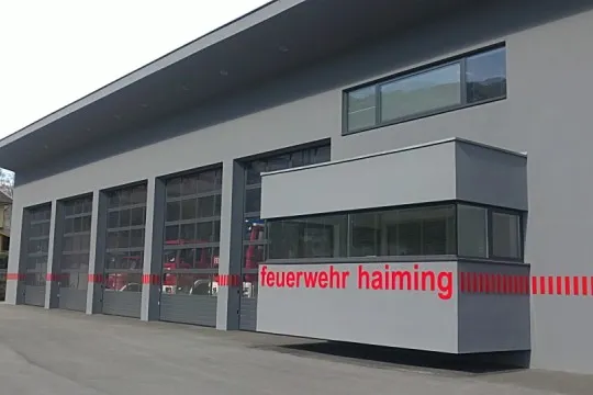 Besichtigung Gerätehaus in Haiming und Strengen