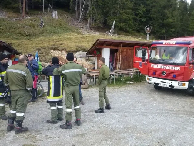 Brandgeruch im Freien - Richtung Larcheralm