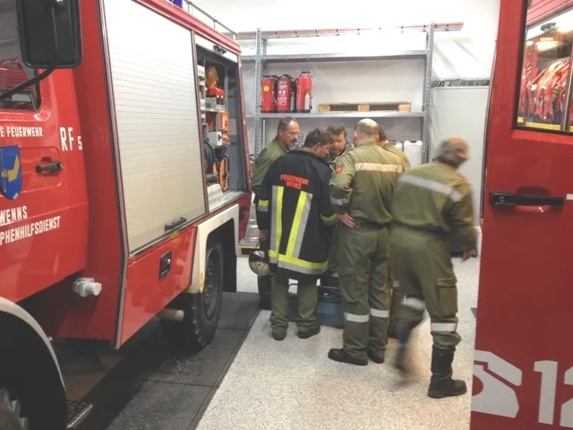Brand im Freien - Plattenrainalm Arzl