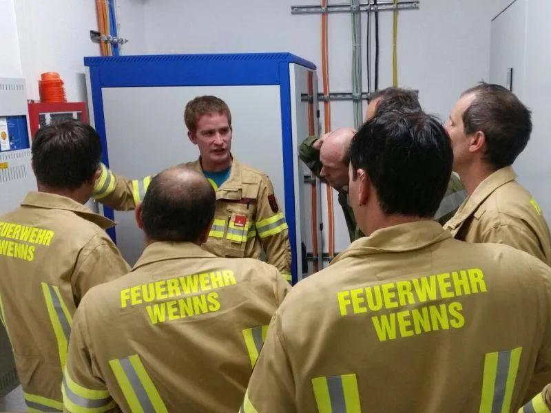 Technische Übung und Schulung Brandmeldealarm
