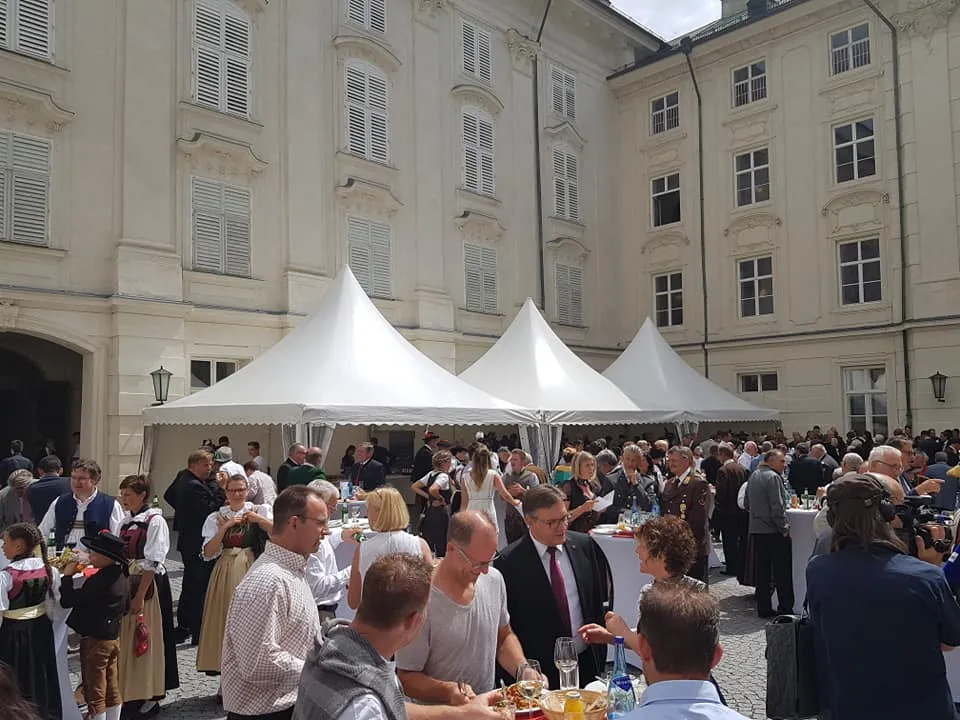 Hohe Auszeichnung für zwei Wenner Gemeindebürger mit der Landesverdienstmedaille am heutigen hohen Frauentag in der Innsbrucker Hofburg
