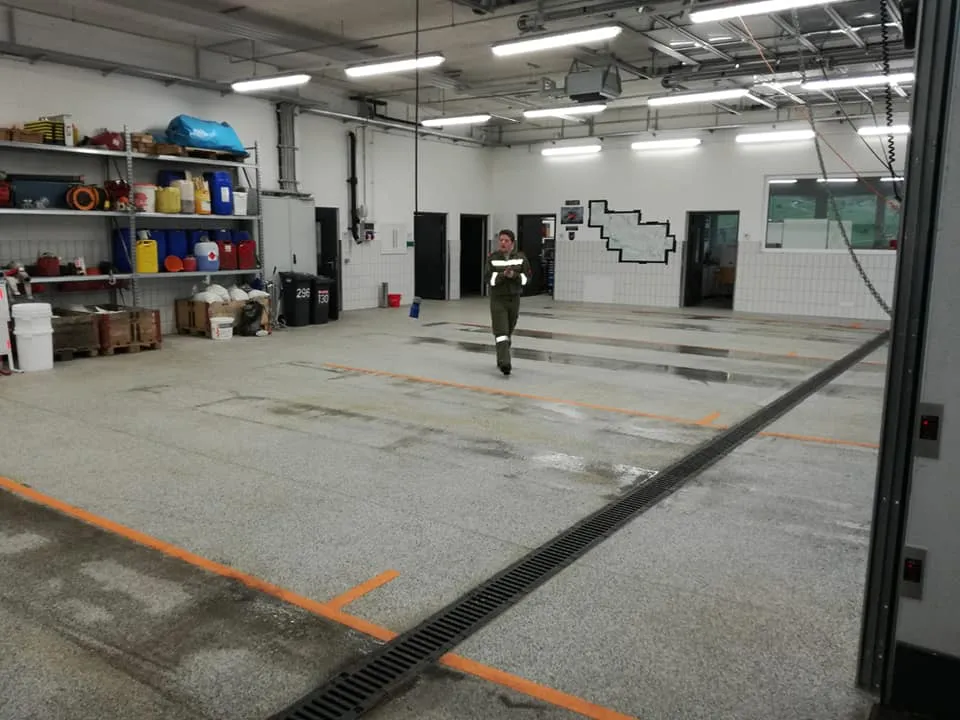 Frühjahrsputz in der Feuerwehrhalle