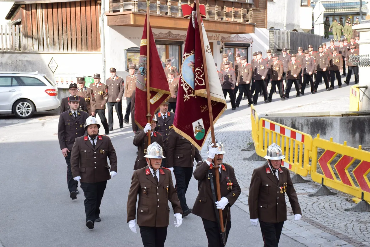 Florianifeier der Feuerwehr Wenns