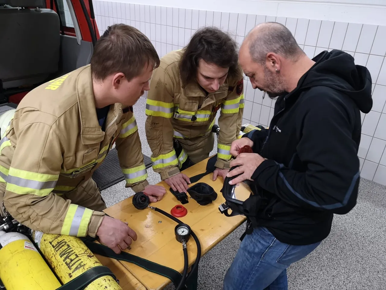 Letzte ATS-Schulung/Übung im Stationsbetrieb für 2019