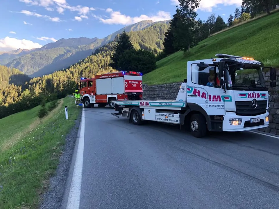 Fahrzeugbergung L16-Pitztaler-Landesstraße