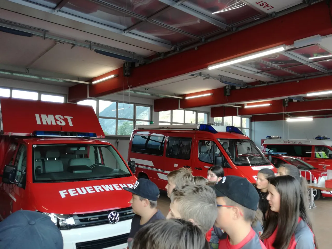 Besuch unserer Jugendfeuerwehr bei der Stadtfeuerwehr Imst