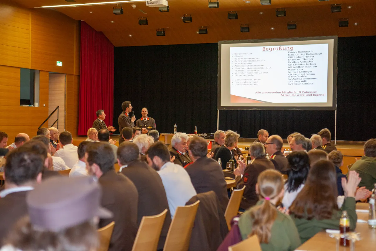 Beeindruckende 128. Jahreshauptversammlung mit NEUWAHLEN und Rückblick auf 9.139 geleisteten Stunden der FF Wenns