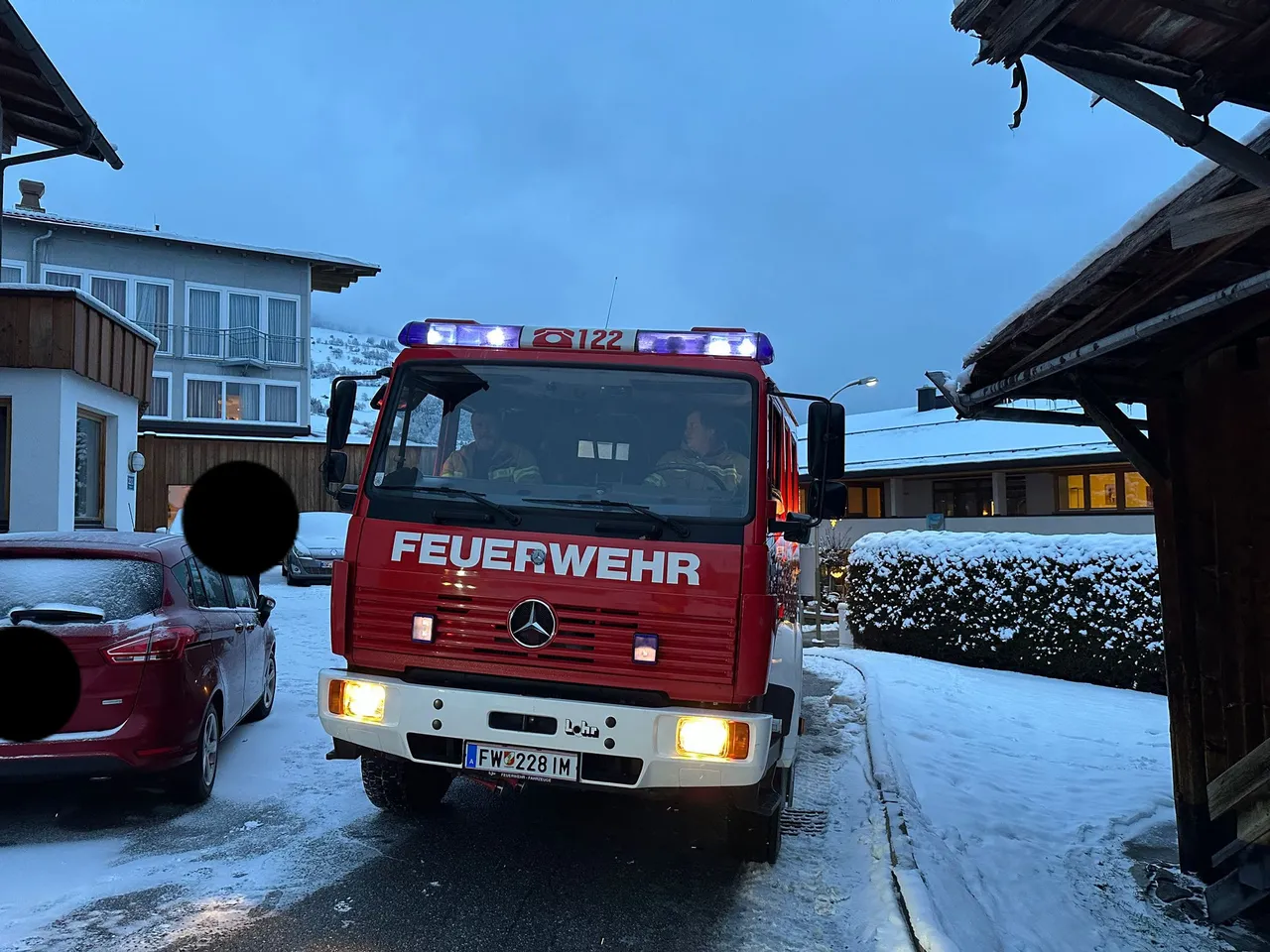 Brandmeldealarm örtlicher Hotelbetrieb