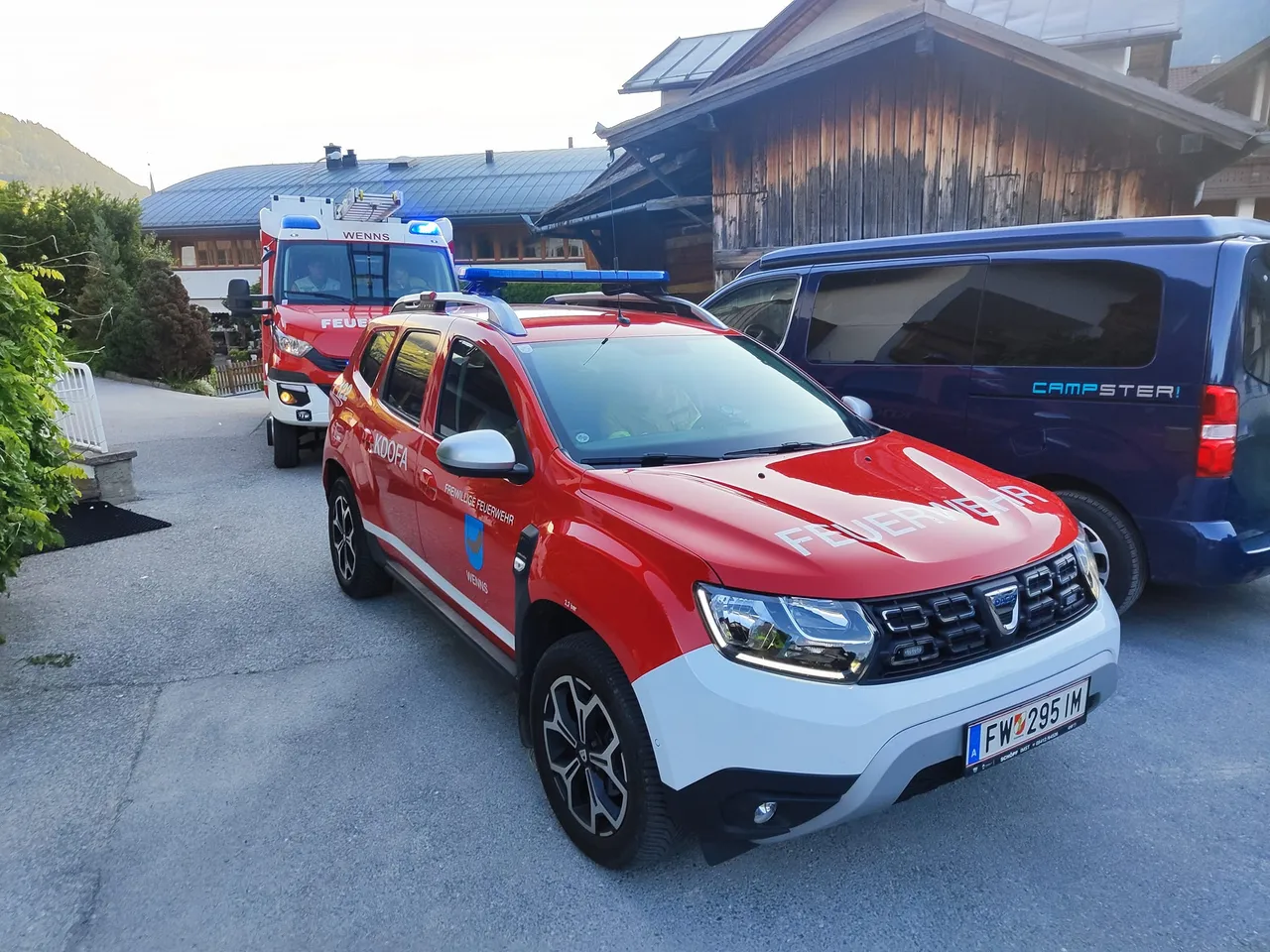 Brandmeldealarm örtlicher Hotelbetrieb