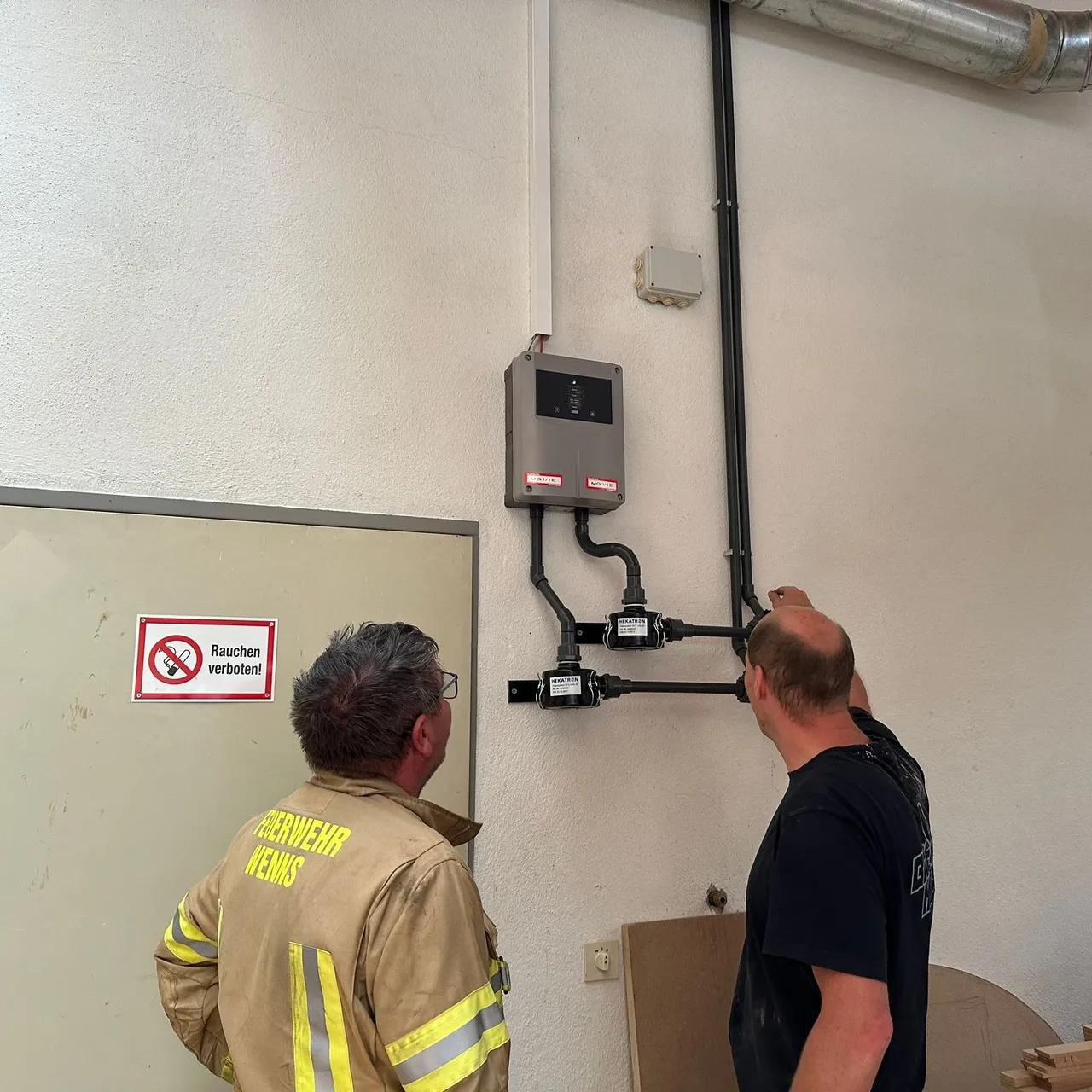 Brandmeldealarm örtlicher Industriebetrieb