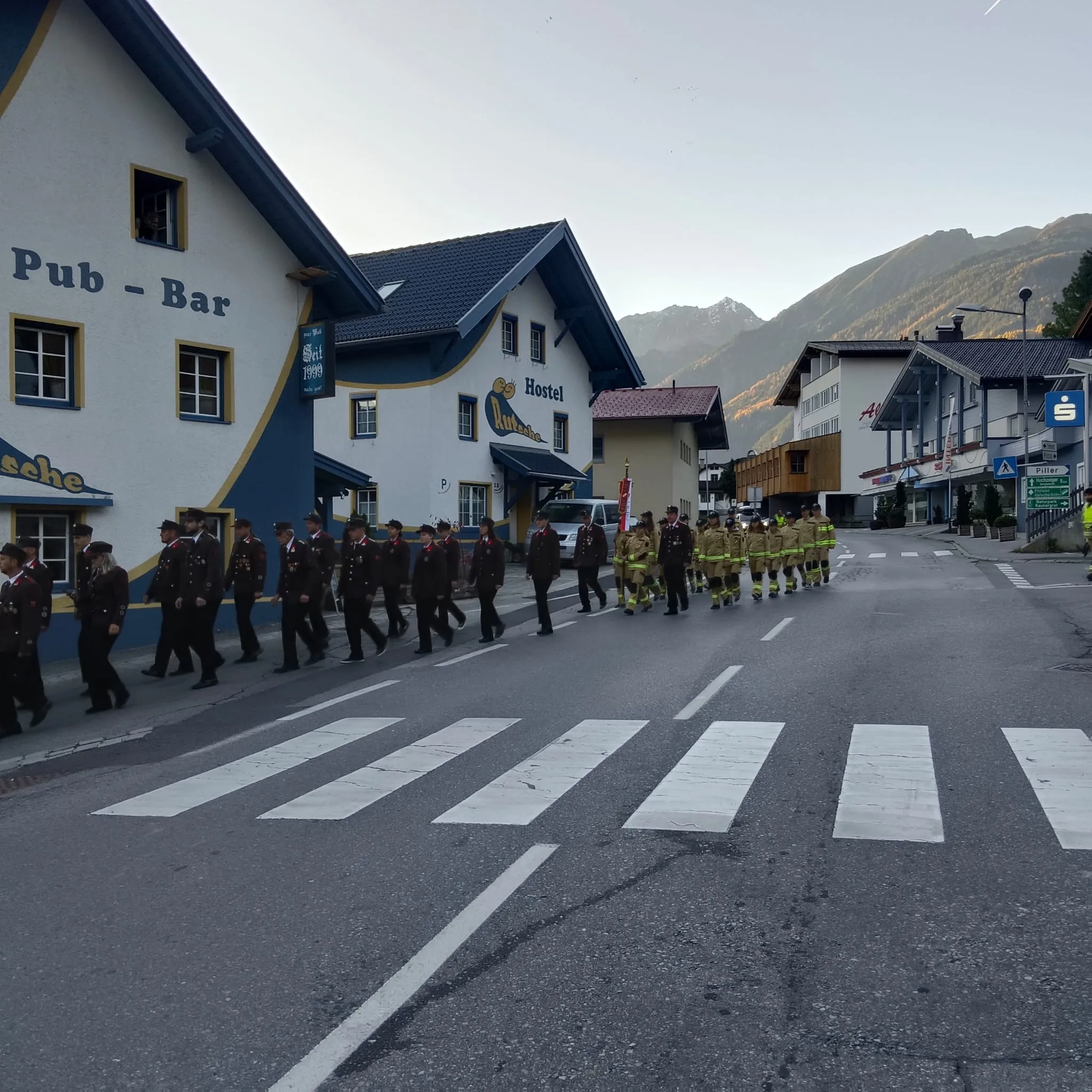 Ausrückung und Verkehrsdienst am Seelensonntag