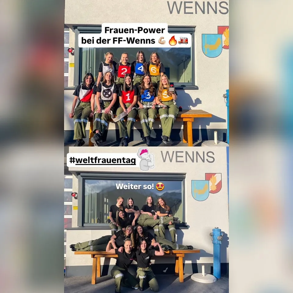 Wahre Frauen-Power bei der FF-Wenns - Mehr als 28 Frauen/Mädchen sind Teil unserer Teams