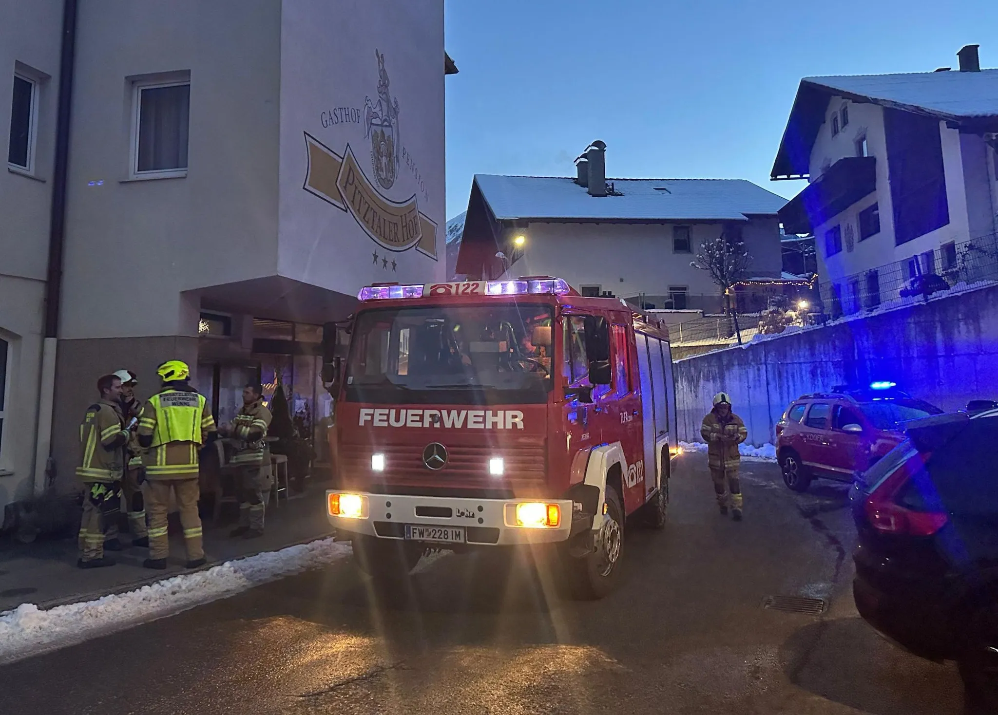 Brandmeldealarm Gastbetrieb